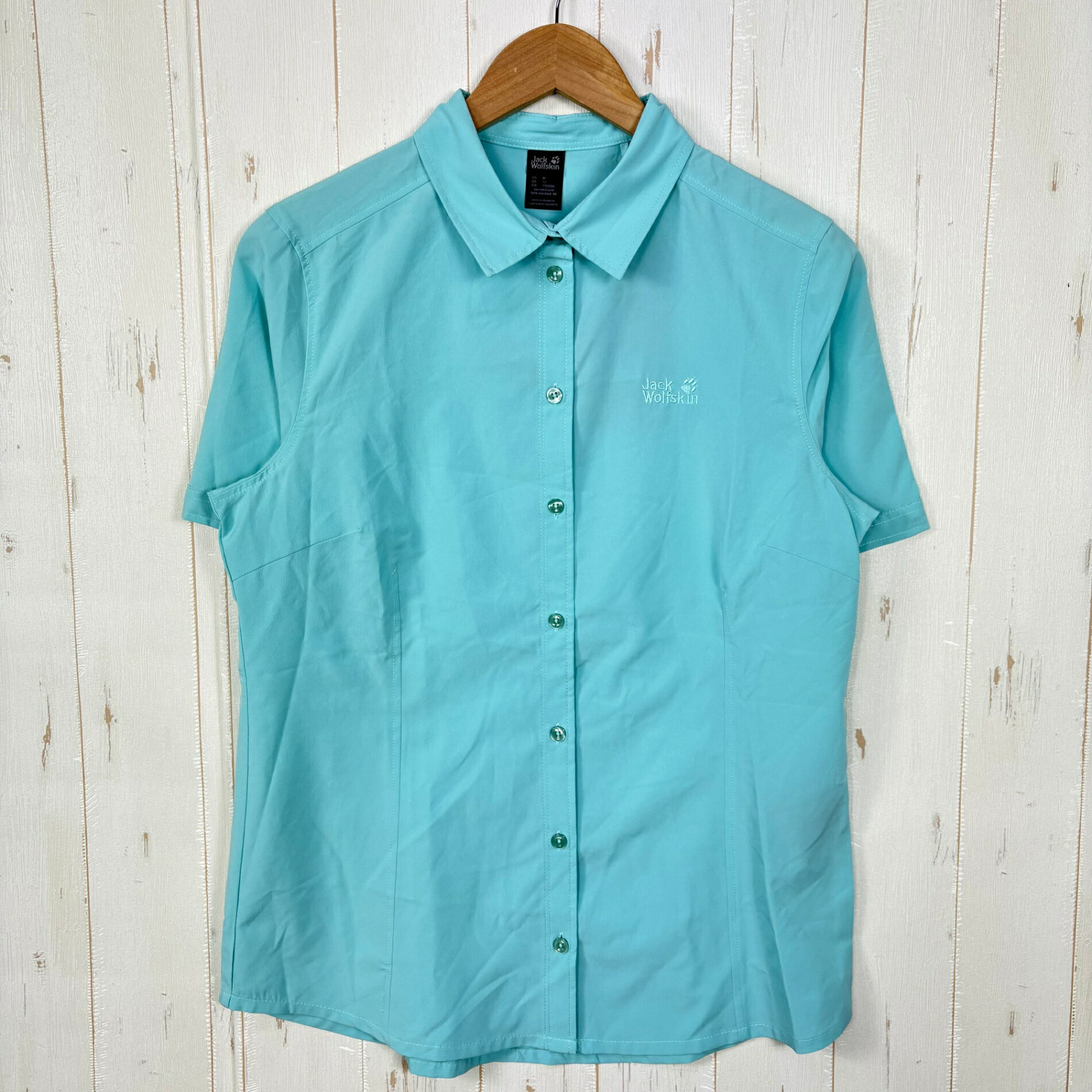 樂天商城 - 【Women's M ブルー系】 Jackwolfskin ( ジャックウルフスキン ) ソノーラ シャツ Sonora Shirt ポリエステル ウェア トップス インナー シャツ ショートスリーブシャツ 化繊 z00054716 化繊 ショートスリーブシャツ イ