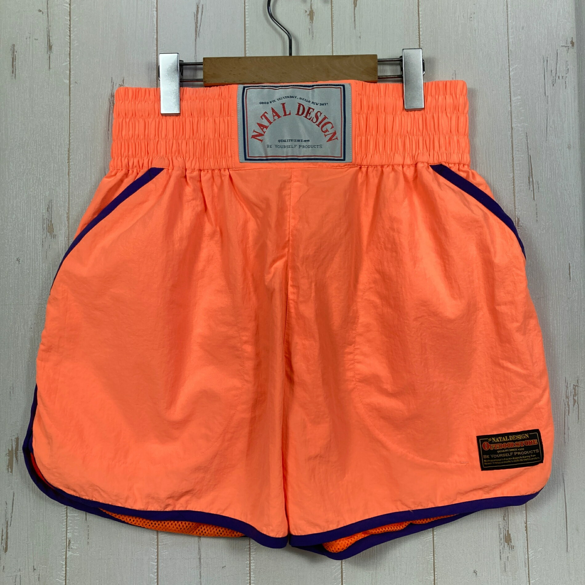 乐天商城 - 【Men's M オレンジ系】 Natal Design ( ネイタルデザイン ) ケリー ショーツ 2 Kelly Shorts 2 ナイロン ウェア ボトムス ショーツ ショートパンツ z00053960 ショーツ ショートパンツ ボトムス ウェア