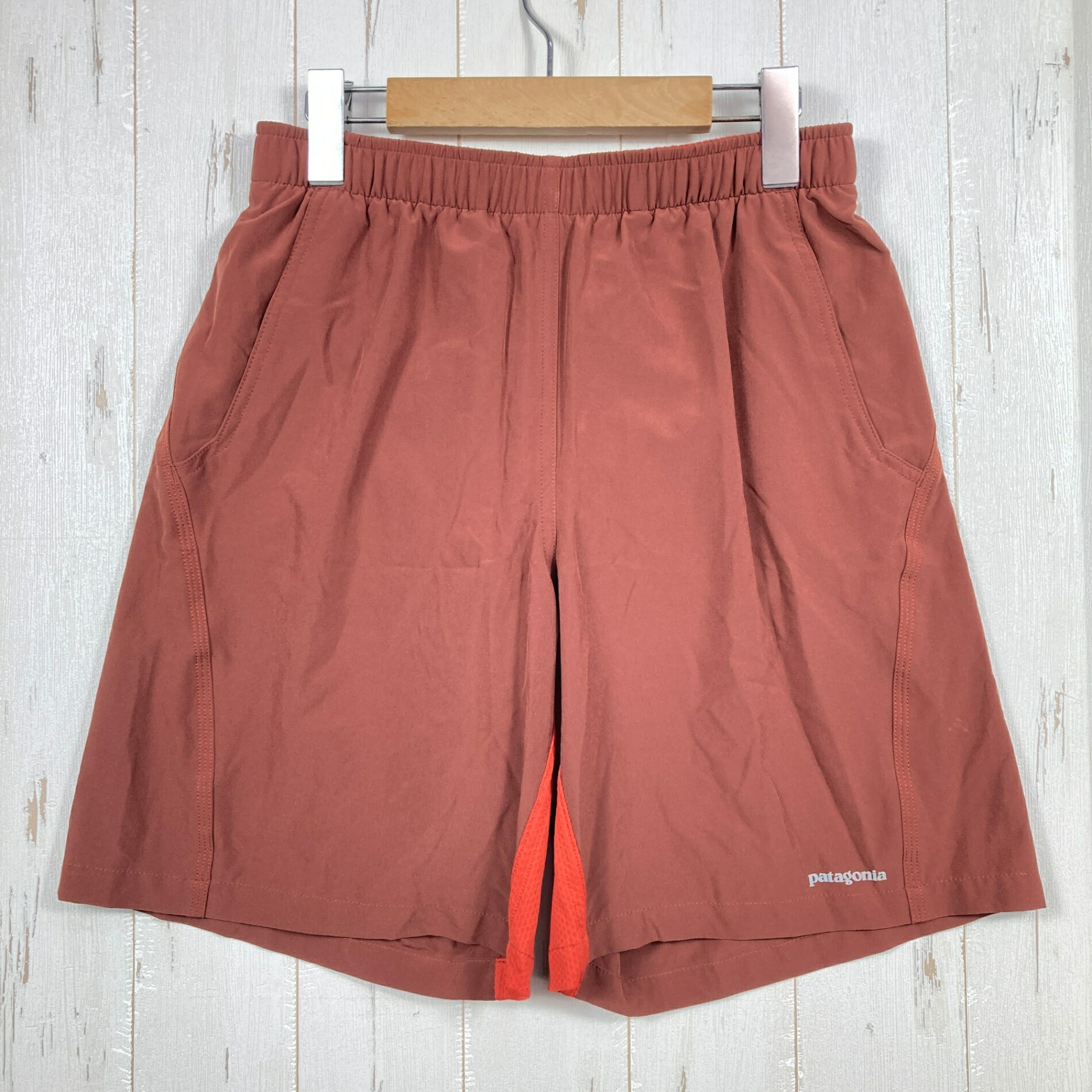 乐天商城 - 【Men's S レッド系】 2011 Patagonia ( パタゴニア ) ナイン トレイルズ ショーツ Nine Trails Shorts ポリエステル ウェア ボトムス ショーツ ショートパンツ ソフトシェル z00054303 ソフトシェル ショーツ