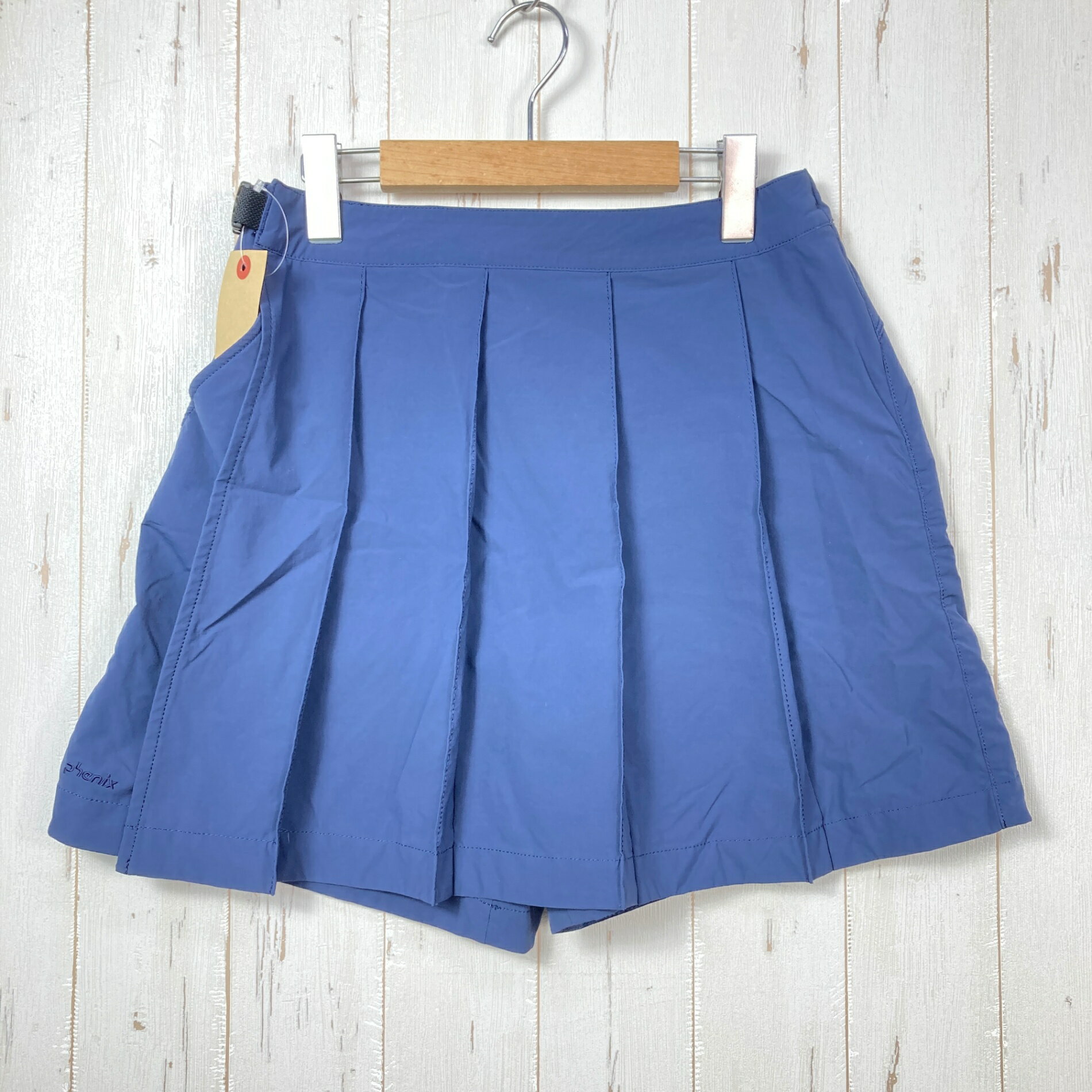 乐天商城 - 【Women's L ネイビー系】 Phenix ( フェニックス ) プリーツ ラップ ショーツ Pleats Wrap Shorts ナイロン ウェア ボトムス ショーツ ショートパンツ z00055430 ショーツ ショートパンツ ボトムス ウェア