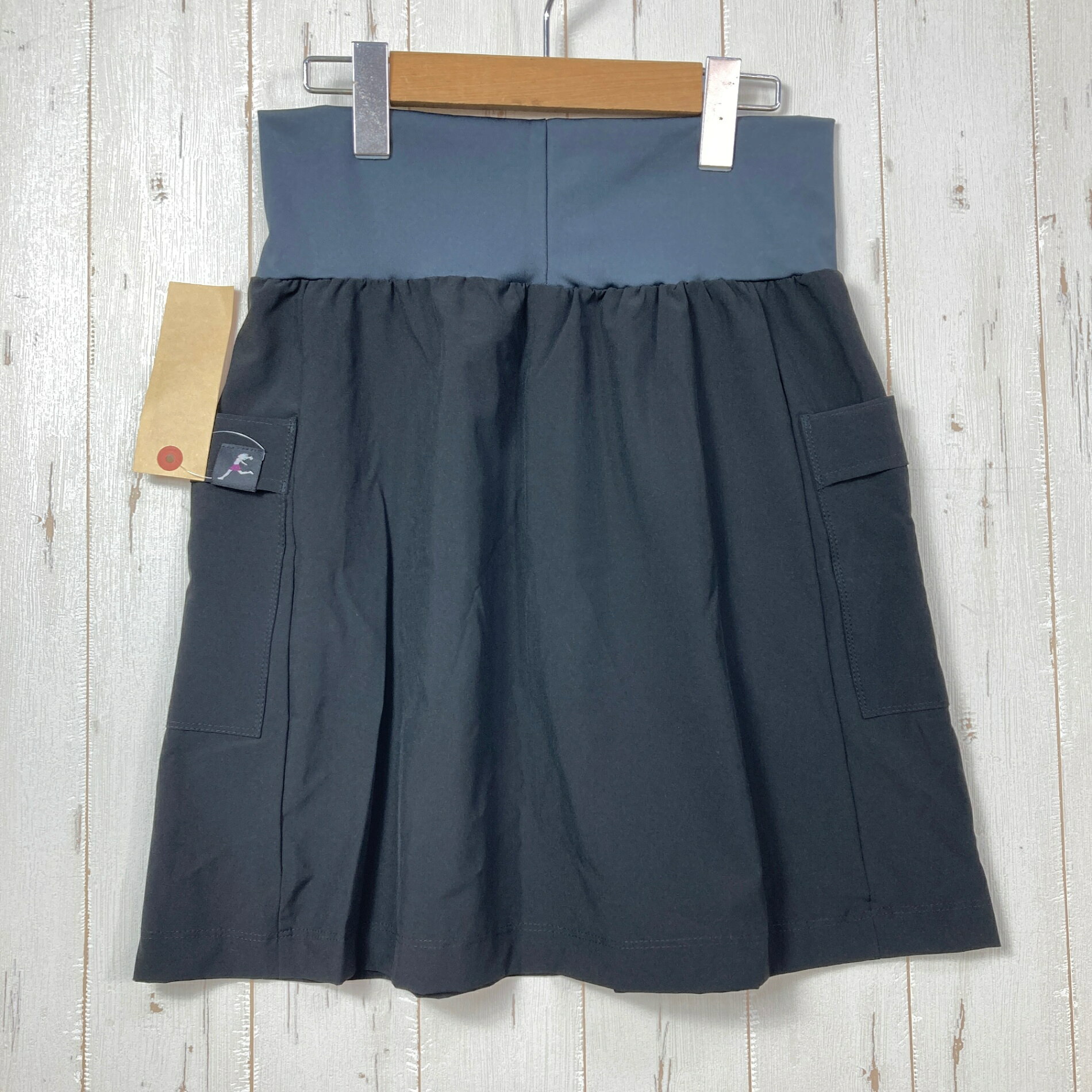 セカンドギア 2ndGear 楽天市場店の【Women's S ブラック系】 Purple Rain Adventure Skirts（パープルレイン アドベンチャースカート） ブラックスカート Black Skirt ポリエステル ウェア ボトムス スカート z00055459 スカート ボトムス ウェア｜アングル2