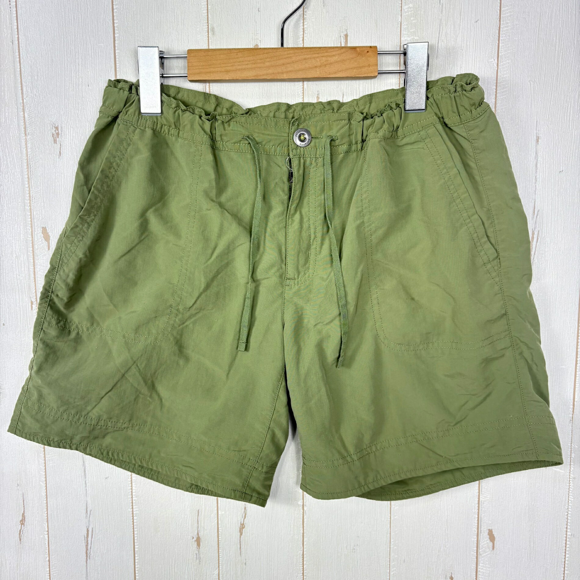 乐天商城 - 【Women's 6 グリーン系】 2013 Patagonia ( パタゴニア ) アップカントリー ショーツ Upcountry Shorts SNM ナイロン ウェア トップス インナー シャツ ショートスリーブシャツ z00055708 SNM ショートスリ
