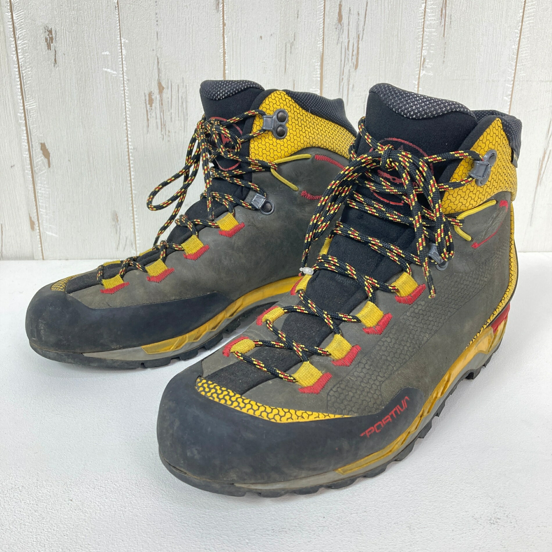 乐天商城 - 【Men's 27.3cm イエロー系】 La Sportiva ( ラ・スポルティバ ) トランゴ テック レザー ゴアテックス Trango Tech Leather GTX レザー フットウェア アルパインブーツ z00057855 アルパインブーツ フットウェア