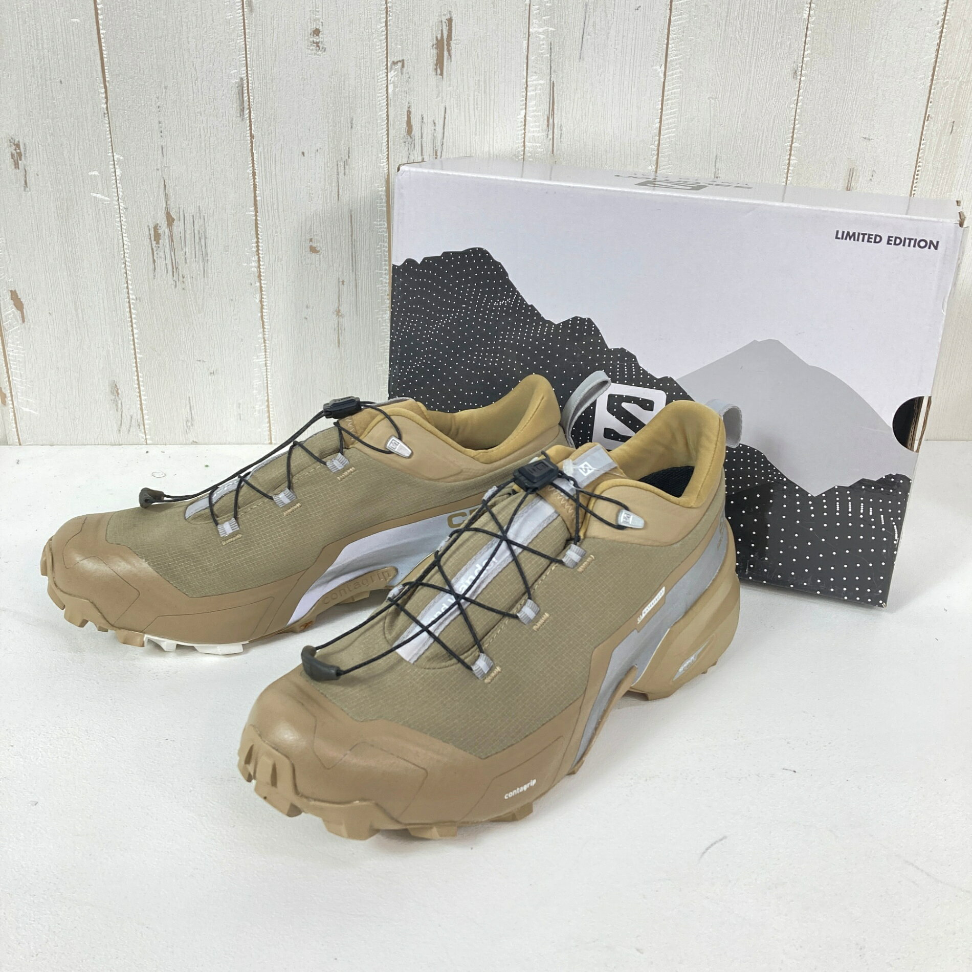 樂天商城 - 【Men's 27.0cm ベージュ系】 And Wander ( アンドワンダー ) クロス ハイク フォー アンドワンダー Crosshike for and wander 生産終了モデル 入手困難 サロモン ダブルネーム コラボモデル 別注 フットウェア トレイルランニ