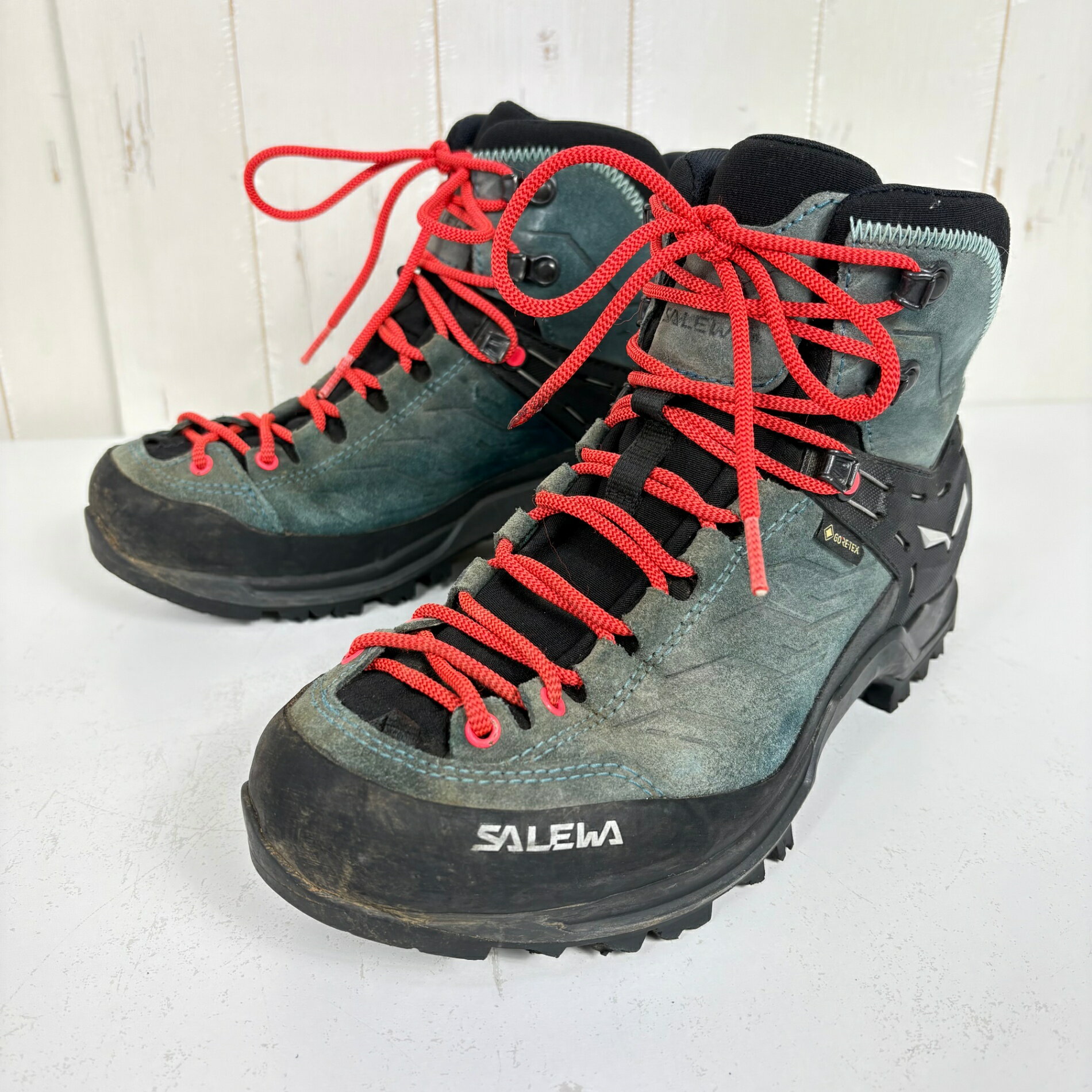 乐天商城 - 【Women's 24.0cm ネイビー系】 Salewa ( サレワ ) マウンテン トレーナー ミッド ゴアテックス Mountain Trainer Mid GTX Atiantic Deep/Ombre Blue フットウェア トレッキングブーツ z00057505 At