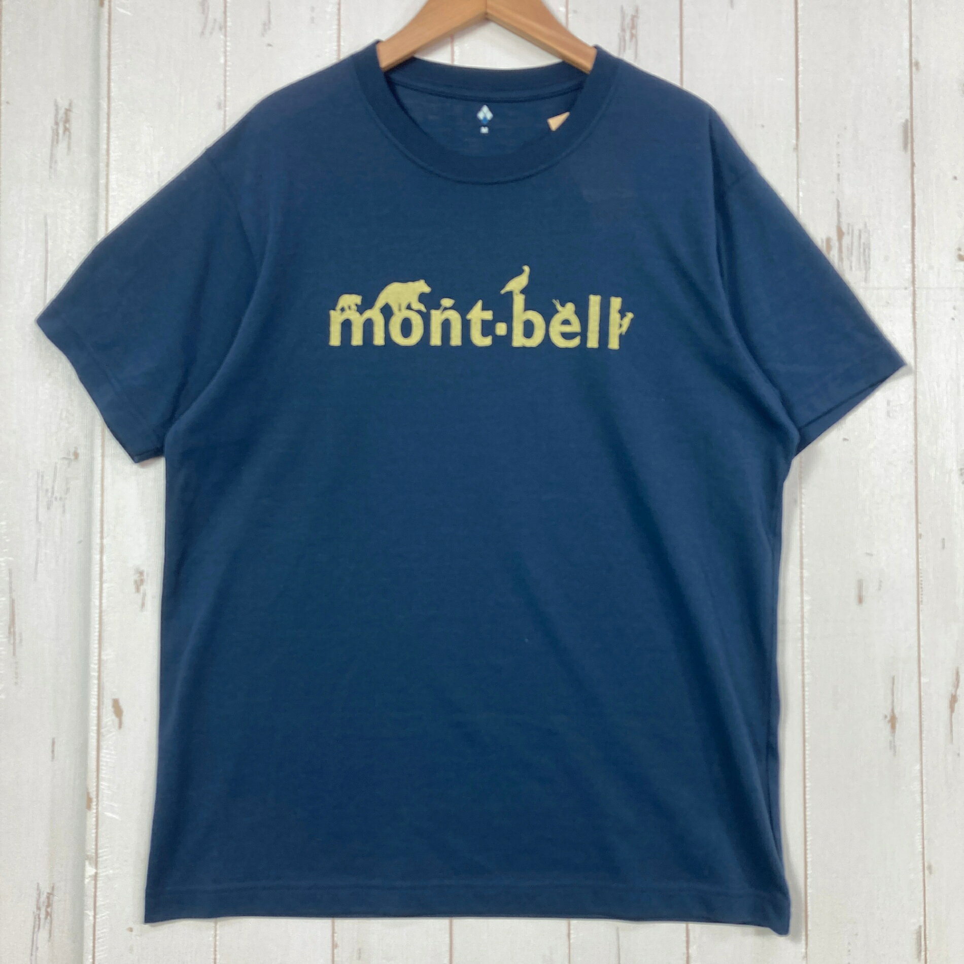 樂天商城 - 【Men's M ネイビー系】 Montbell ( モンベル ) ウィック ティー Wic T ポリエステル ウェア トップス インナー シャツ ショートスリーブTシャツ クルーネック 化繊 z00057740 化繊 ショートスリーブTシャツ クルーネック イン