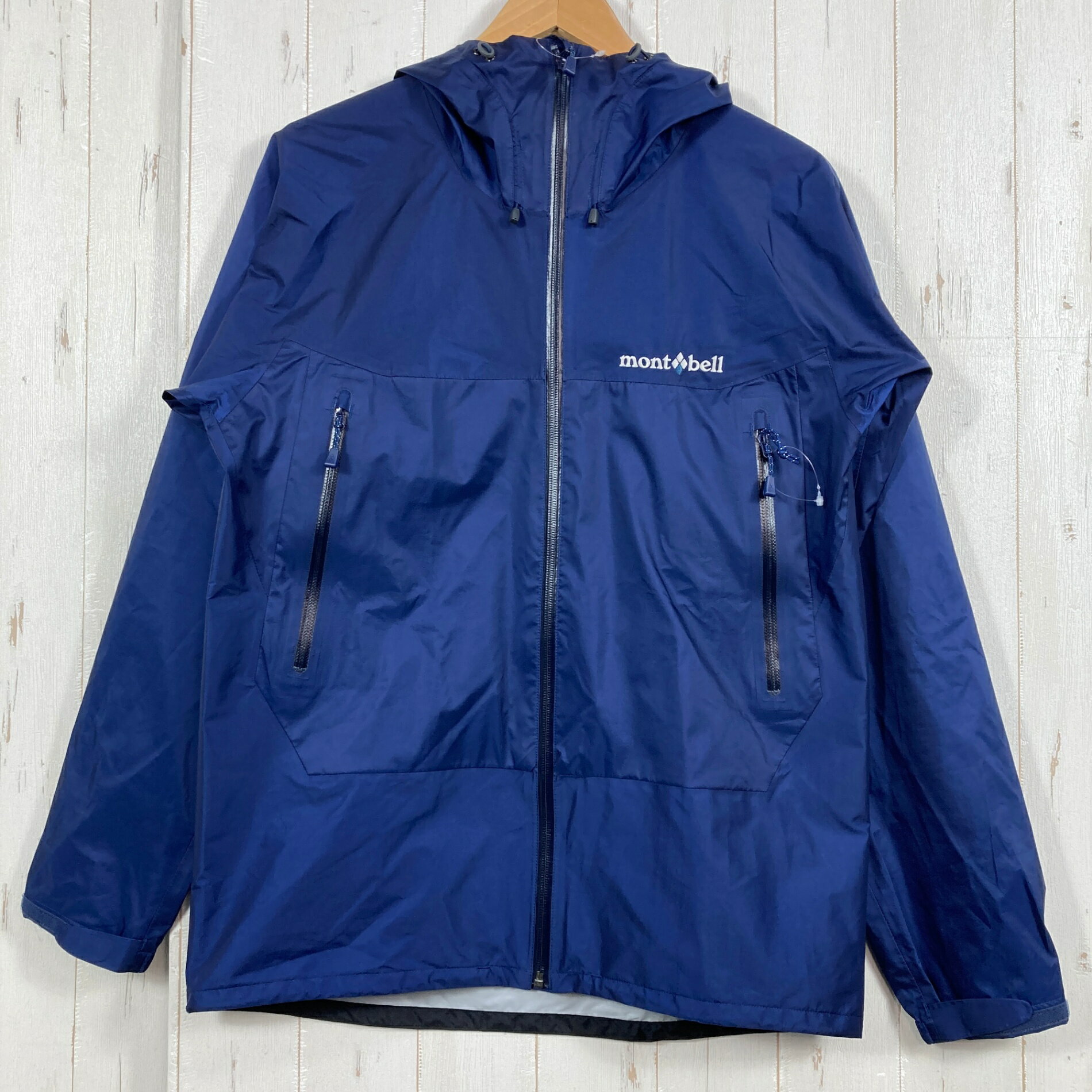 乐天商城 - 【Men's M ネイビー系】 Montbell ( モンベル ) レイントレッカー ジャケット Rain Trekker Jacket インディゴ ナイロン ウェア トップス アウター ジャケット レインシェル z00057712 インディゴ レインシェル アウタ