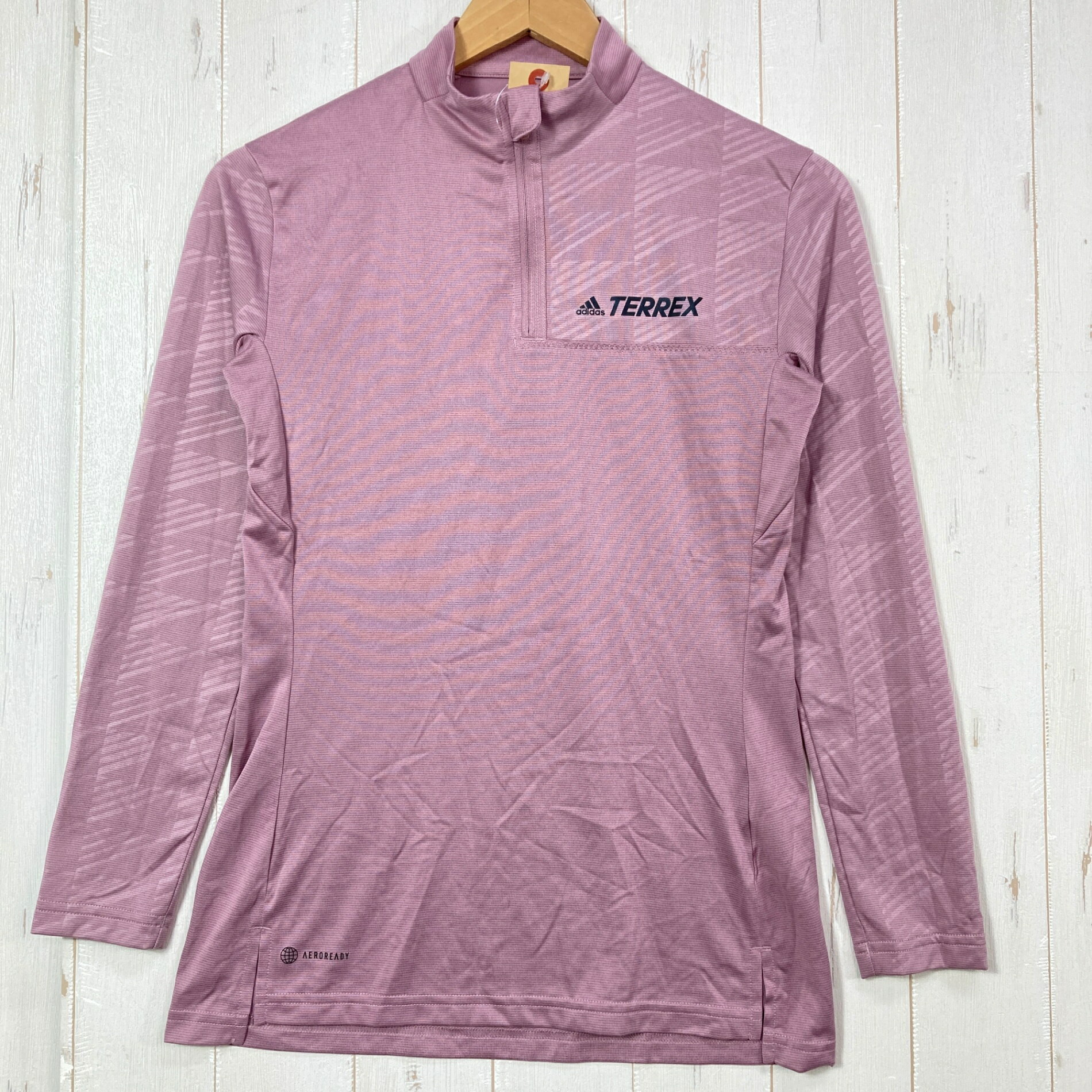 乐天商城 - 【Women's M ピンク系】 Adidas ( アディダス ) テレックス マルチ ロングスリーブティー Terrex Multi LS Tee ポリエステル ウェア トップス インナー シャツ ロングスリーブシャツ 化繊 z00057643 化繊 ロングスリー