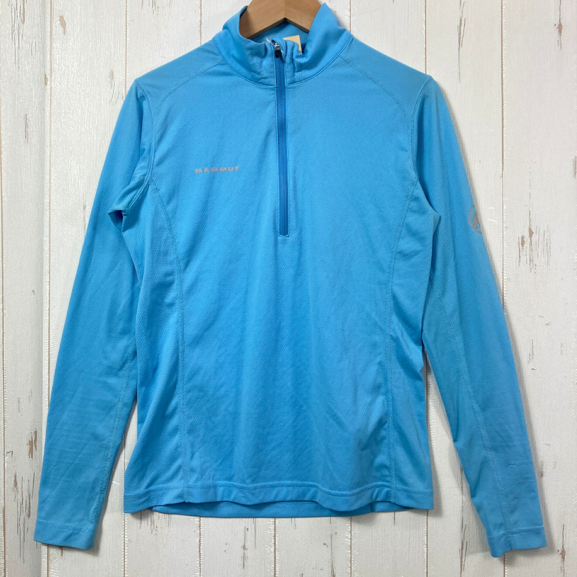 Sports, Outdoors - 【Men's XS ブルー系】 Mammut ( マムート ) パフォーマンス ドライ ジップ ロングスリーブ Performance Dry Zip Longsleeve ポリエステル ウェア トップス インナー シャツ ロングスリーブシャツ 化繊 z000572