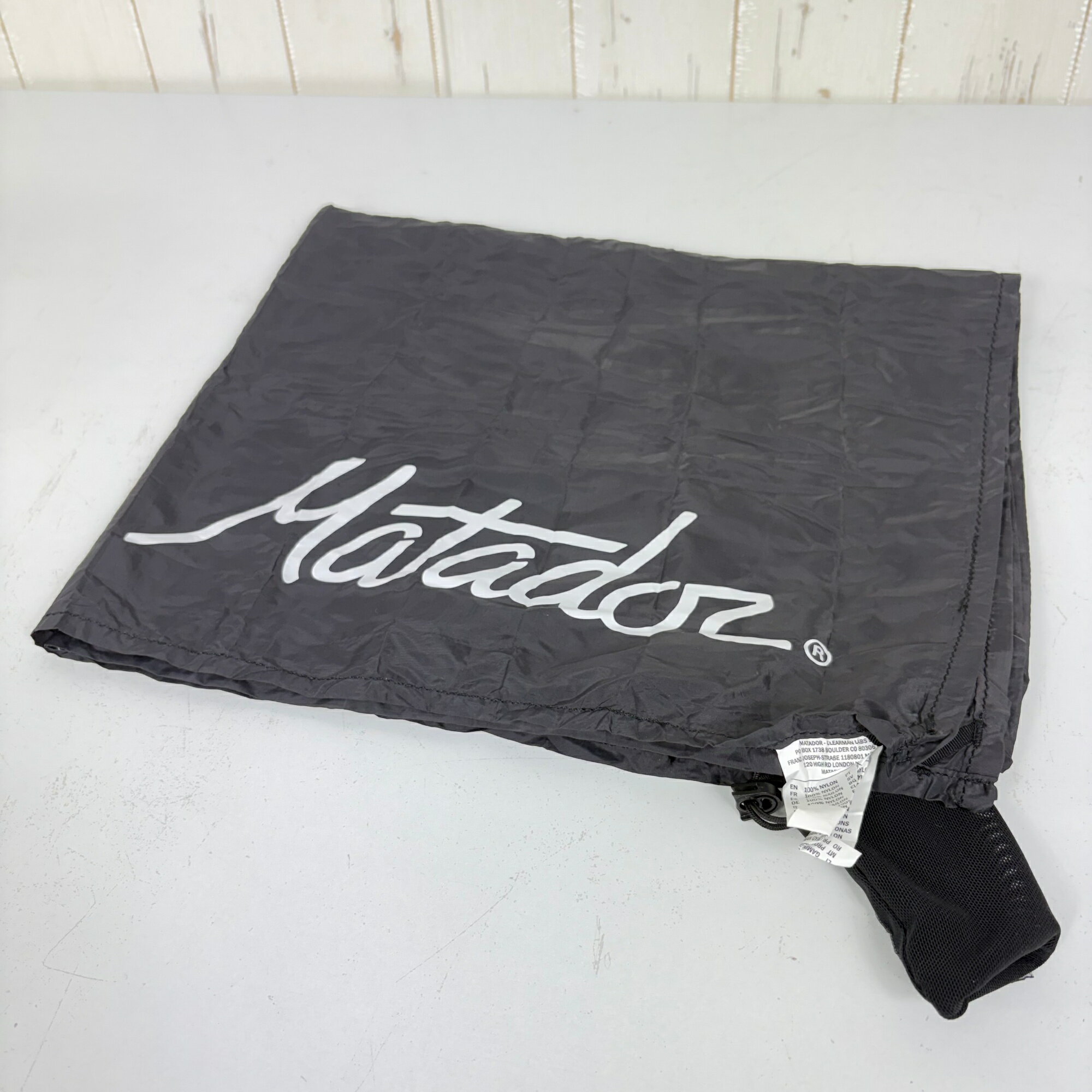 【OneSize ブラック系】 Matador ( マタドール ) ミニポケットブランケット3.0 ナ...