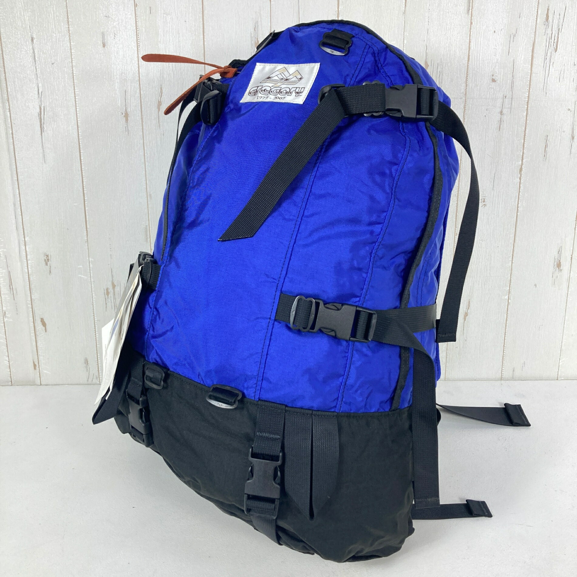 【OneSize ネイビー系】 2005 Gregory ( グレゴリー ) 30周年記念 ツーデイパック 30th 2 Day Pack Electric Blue 茶タグ 旧タグ 復刻モデル 生産終了モデル 入手困難 ナイロン バッグ ストレージ バックパック