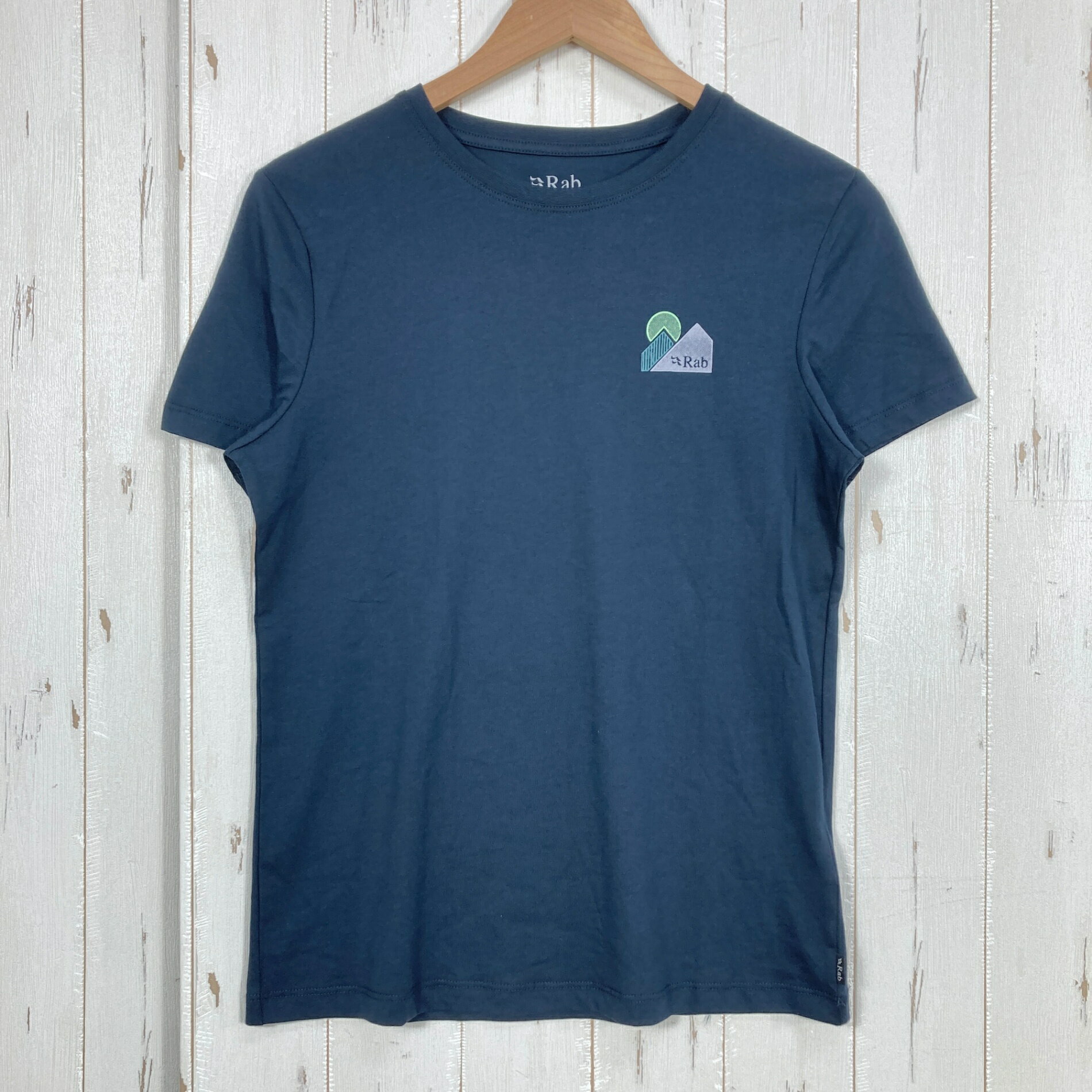樂天商城 - 【Women's 10 ブラック系】 Rab ( ラブ ) トゥク ビスタ ティー Tuku Vista Tee QCC-17 Beluga z00058280 Beluga コットン ショートスリーブTシャツ クルーネック インナー シャツ トップス ウェア