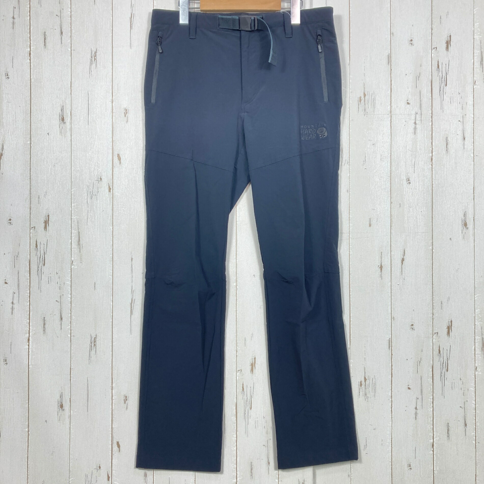 【Men 039 s M-Regular ブラック系】 Mountain Hardwear ( マウンテンハードウェア ) ダイヘドラルプリカーブパンツ Dihedral Precurve Pant OE3643 010 z00058246 010 ソフトシェル ロングパンツ ボトムス ウ