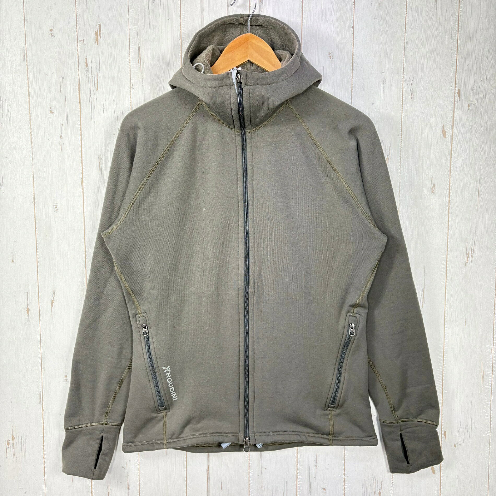 Jacket - 【Men's M ブラウン系】 Houdini ( フーディニ ) パワー フーディ Power Houdi ポリエステル ウェア トップス アウター ジャケット フリース z00058035 フリース アウター ジャケット トップス ウェア