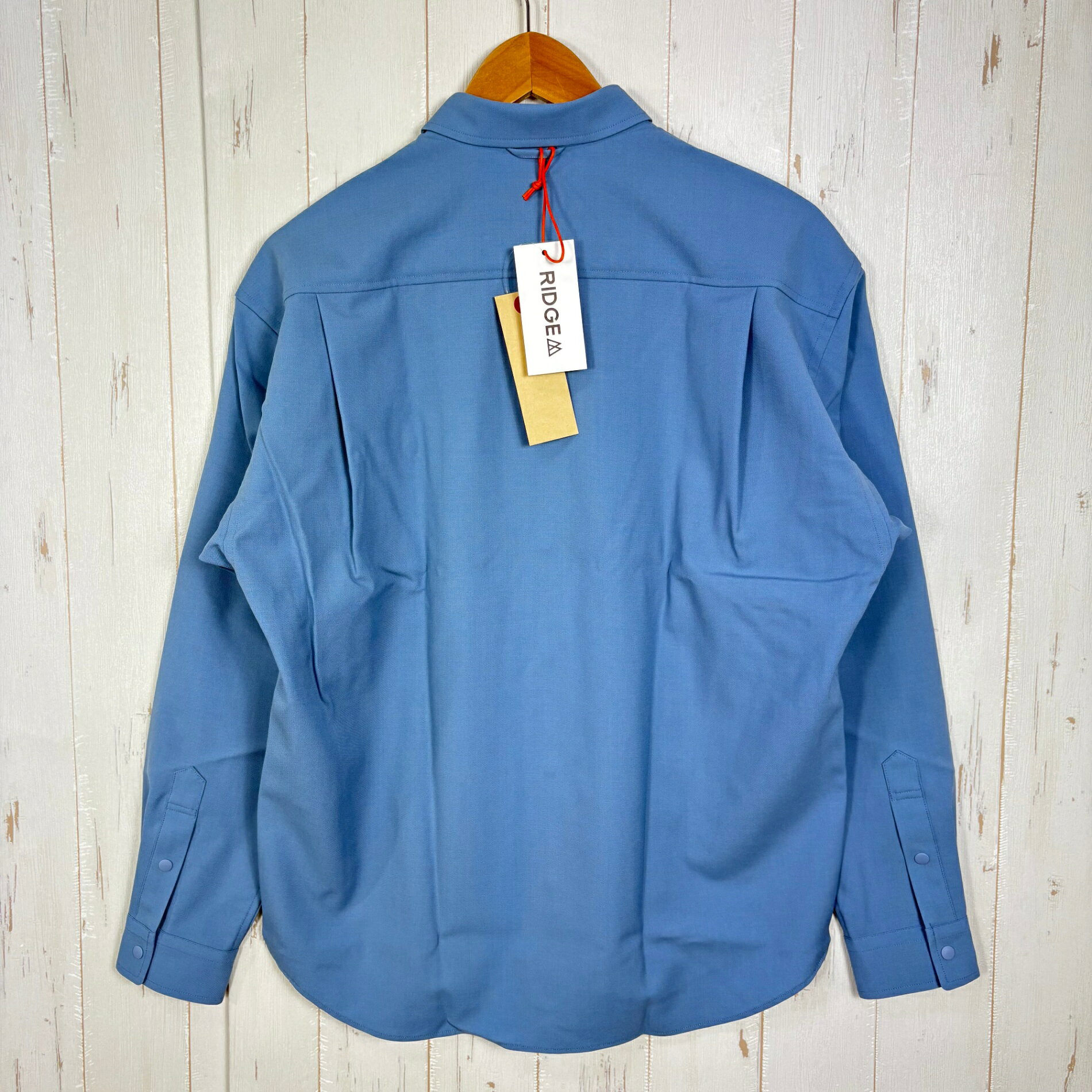 【Men's S ブルー系】 Ridge Mountain Gear ( リッジマウンテンギア ) メリノ ベー...