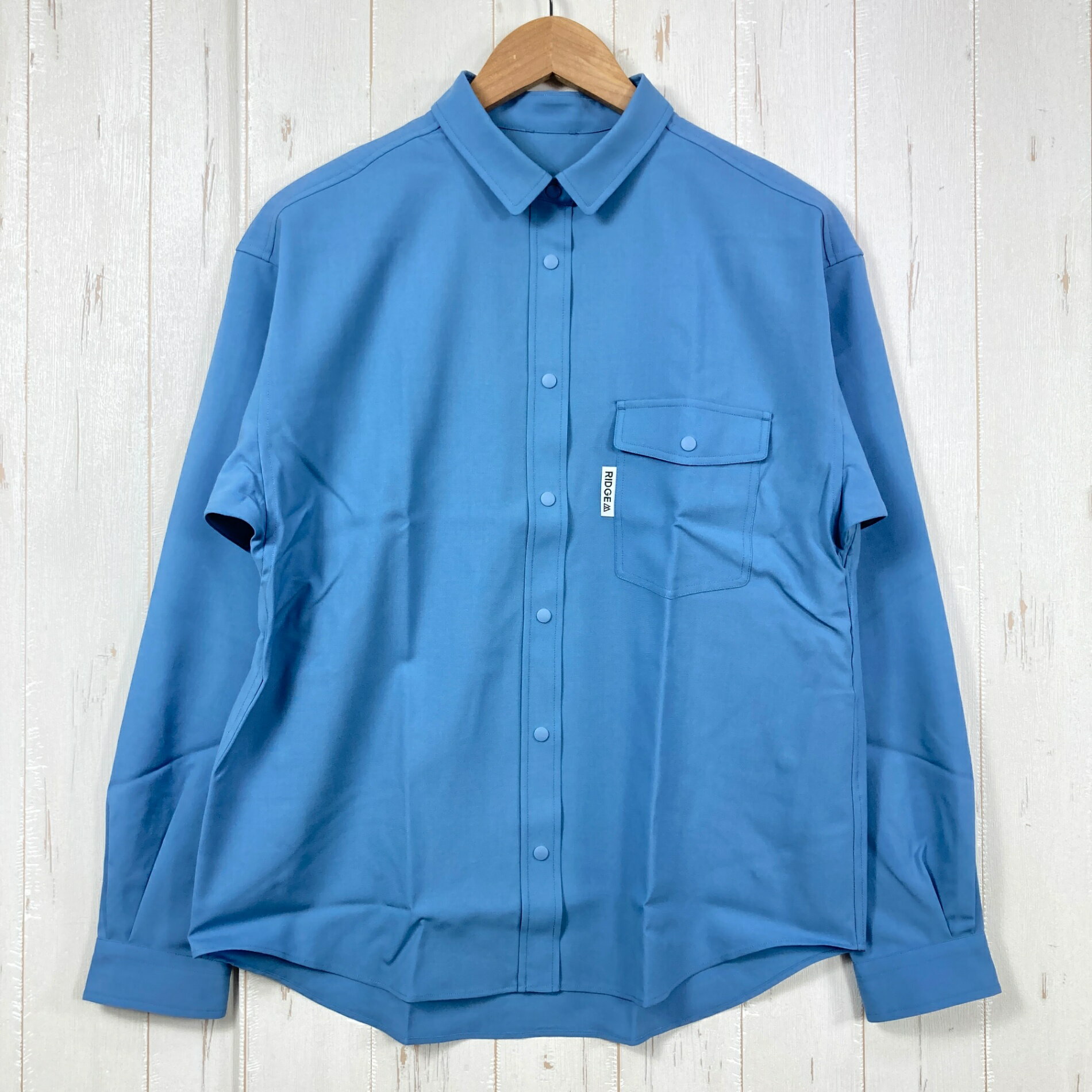 【Women's L ブルー系】 Ridge Mountain Gear ( リッジマウンテンギア ) メリノ ベ...