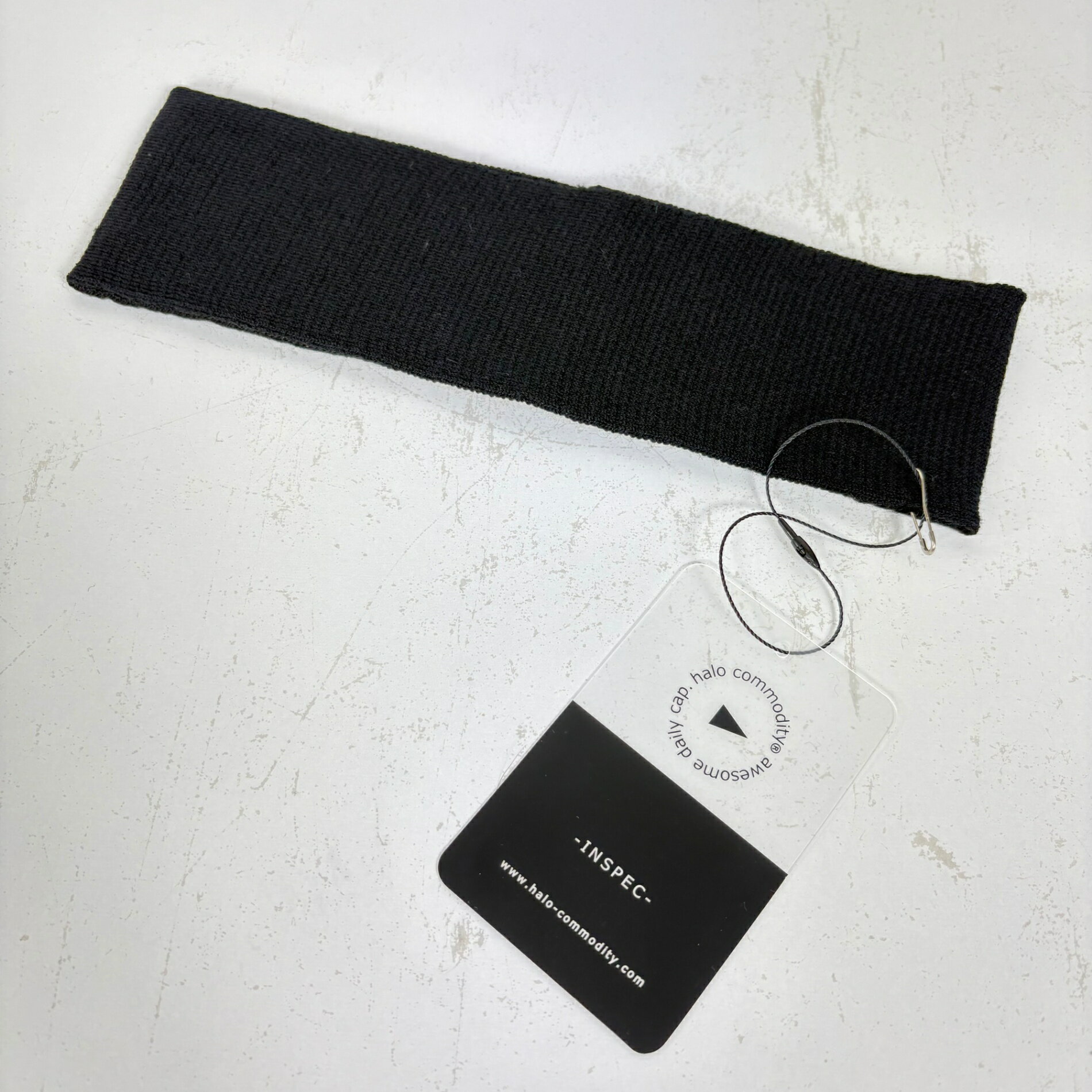  Halo Commodity ( ハロコモディティ ) ドライ バンド ナロー Dry Band Narrow Black z00058927 Black ヘッドバンド イヤーウォーマー ヘッドウェア ウェア小物 ウェア
