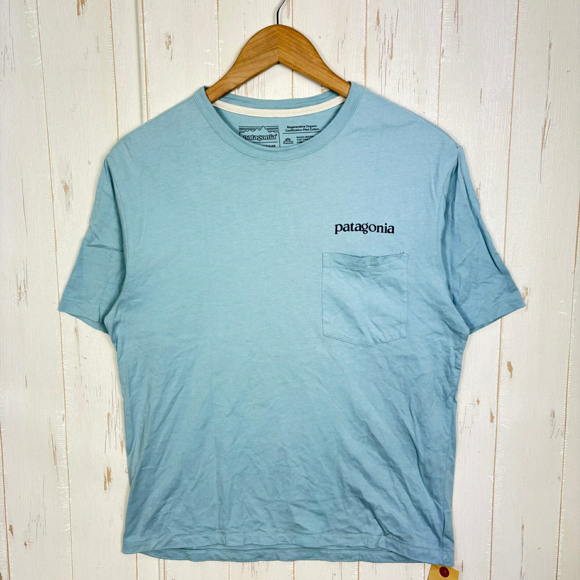  2020 Patagonia ( パタゴニア ) ロード トゥ リジェネレイティブ ポケット ティー Road to Regenerative Pocket Tee BSBL オーガニックコットン ウェア トップス インナー シャツ