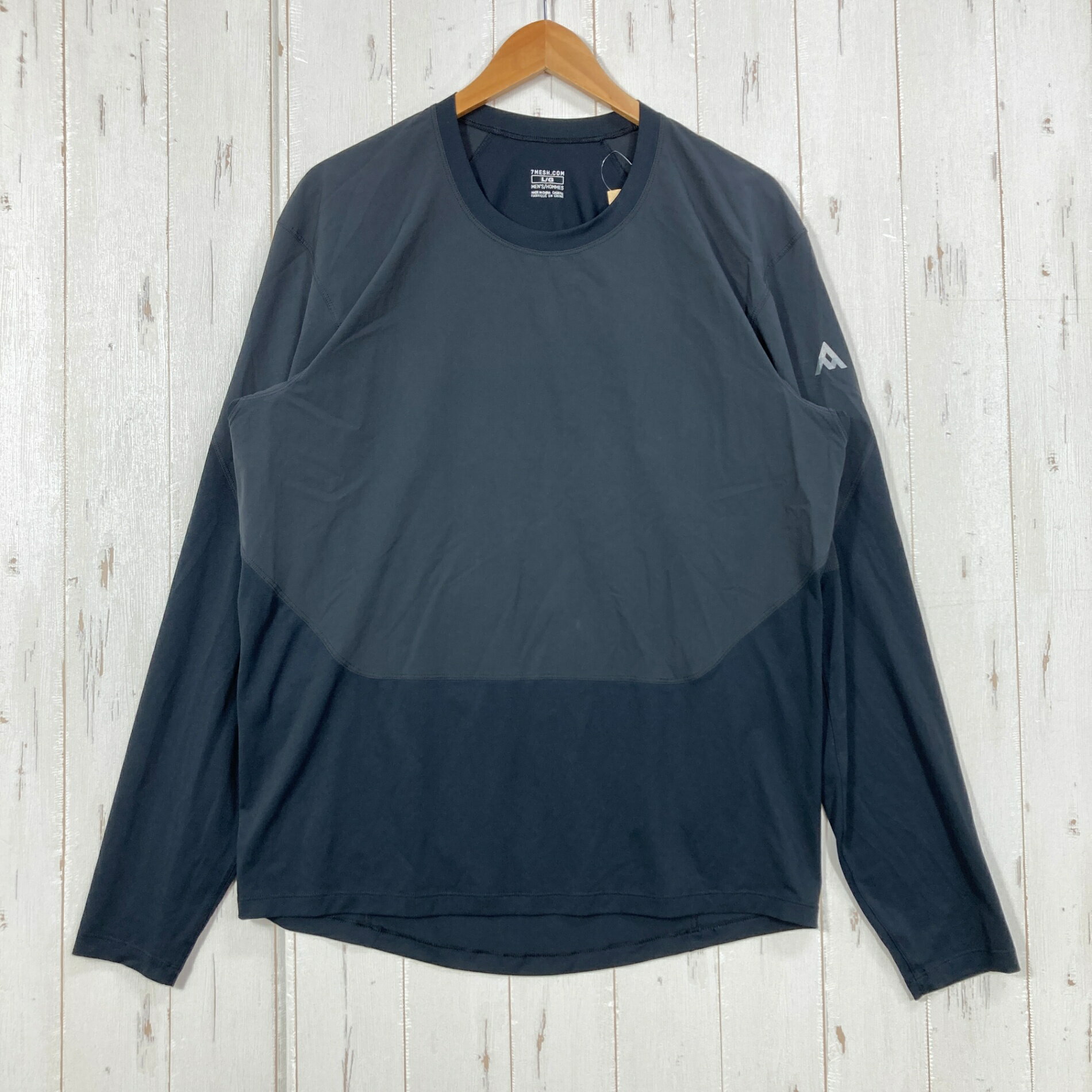  7Mesh ( セブンメッシュ ) コンパウンド シャツ COMPOUND SHIRT ポリエステル ウェア トップス インナー シャツ ロングスリーブTシャツ クルーネック 化繊 z00059044 化繊 ロングスリーブTシャツ