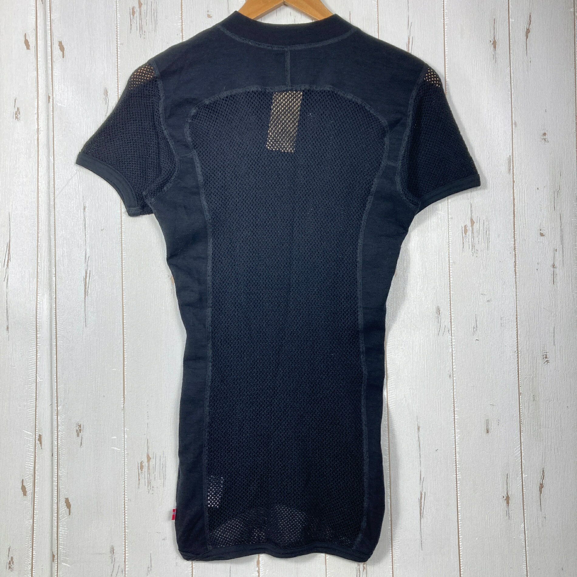 【Men's S ブラック系】 Aclima ( アクリマ ) ウールネット ティー シャツ WOOLNET...