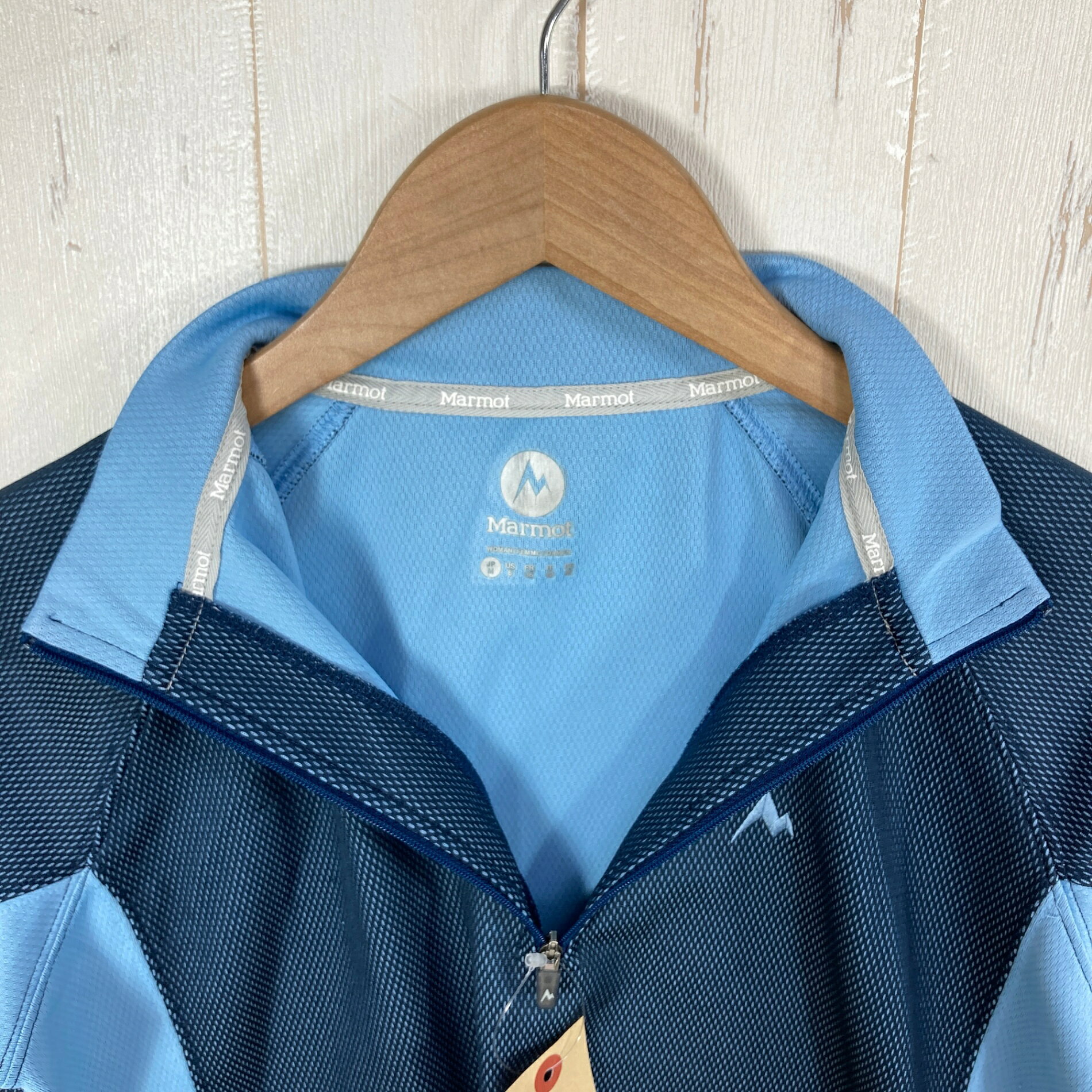 【Women's M ネイビー系】 Marmot ( マーモット ) ロングスリーブ ティー ポリエス...