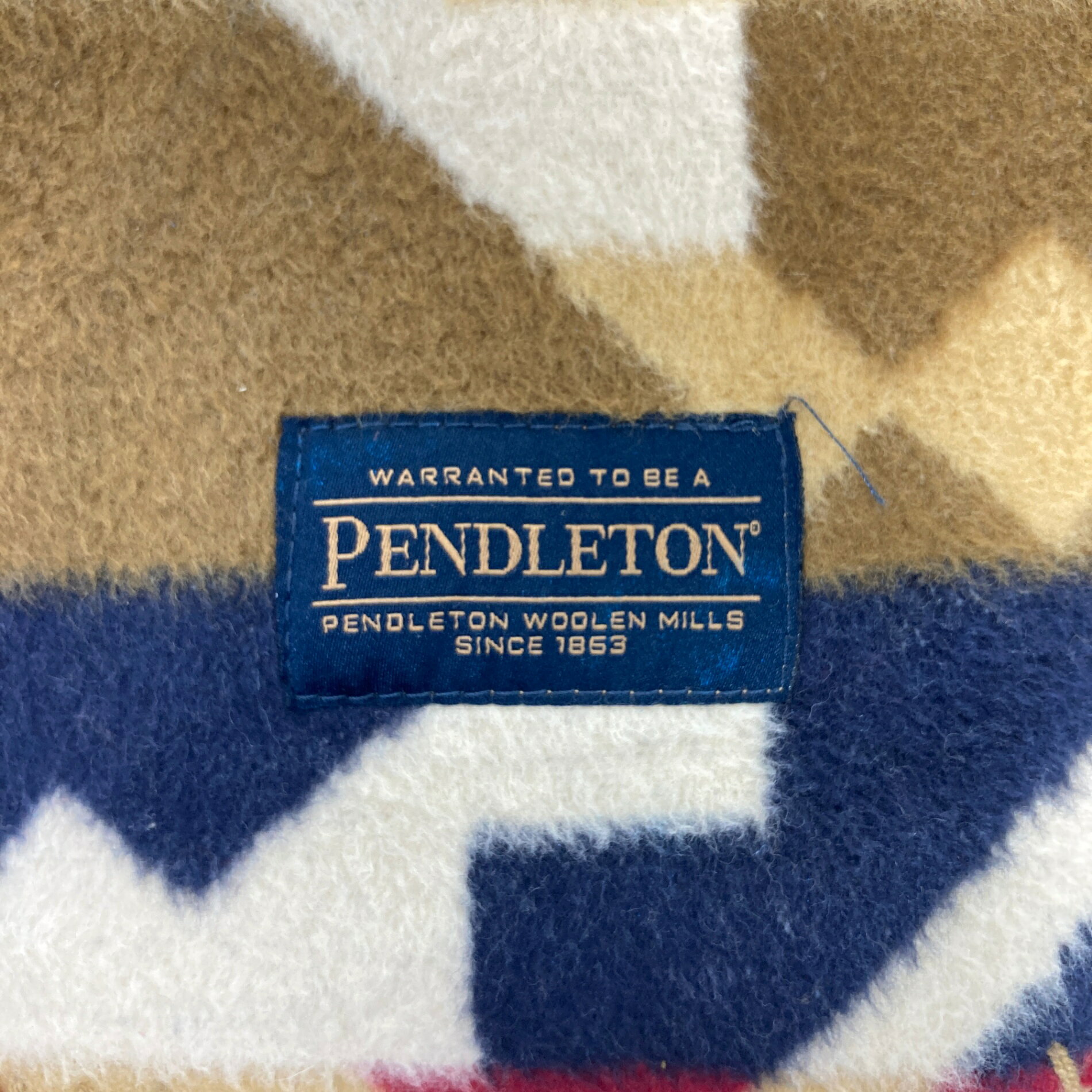 【OneSize ベージュ系】 Pendleton ( ペンドルトン ) クラシック ジャガード大判ひ...