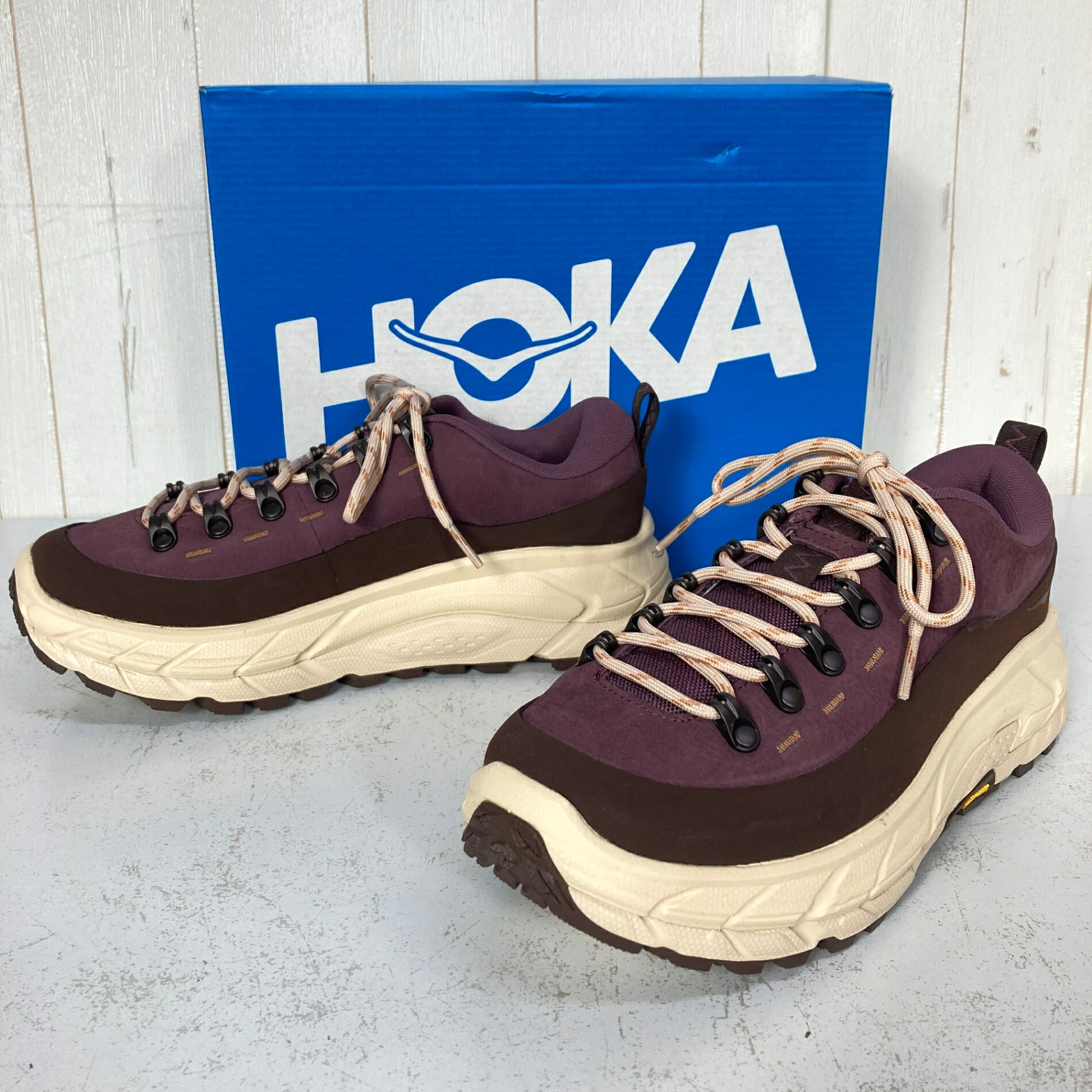 【Unisex 24.5cm パープル系】 Hoka Oneone ( ホカ オネオネ ) トー サミット Tor ...