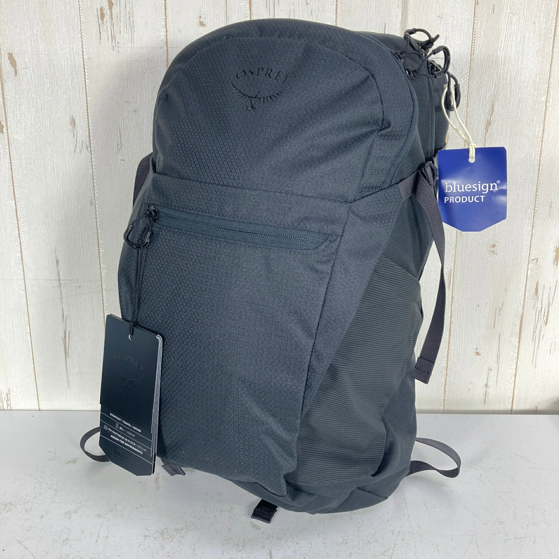 【Unisex OneSize ブラック系】 Osprey ( オスプレー ) デイライト プラス リミテッドエディション Daylite Puls Limited Edition レイブン ブラック ナイロン バッグ ストレージ バックパック デイパック 容量【～29L】 z0