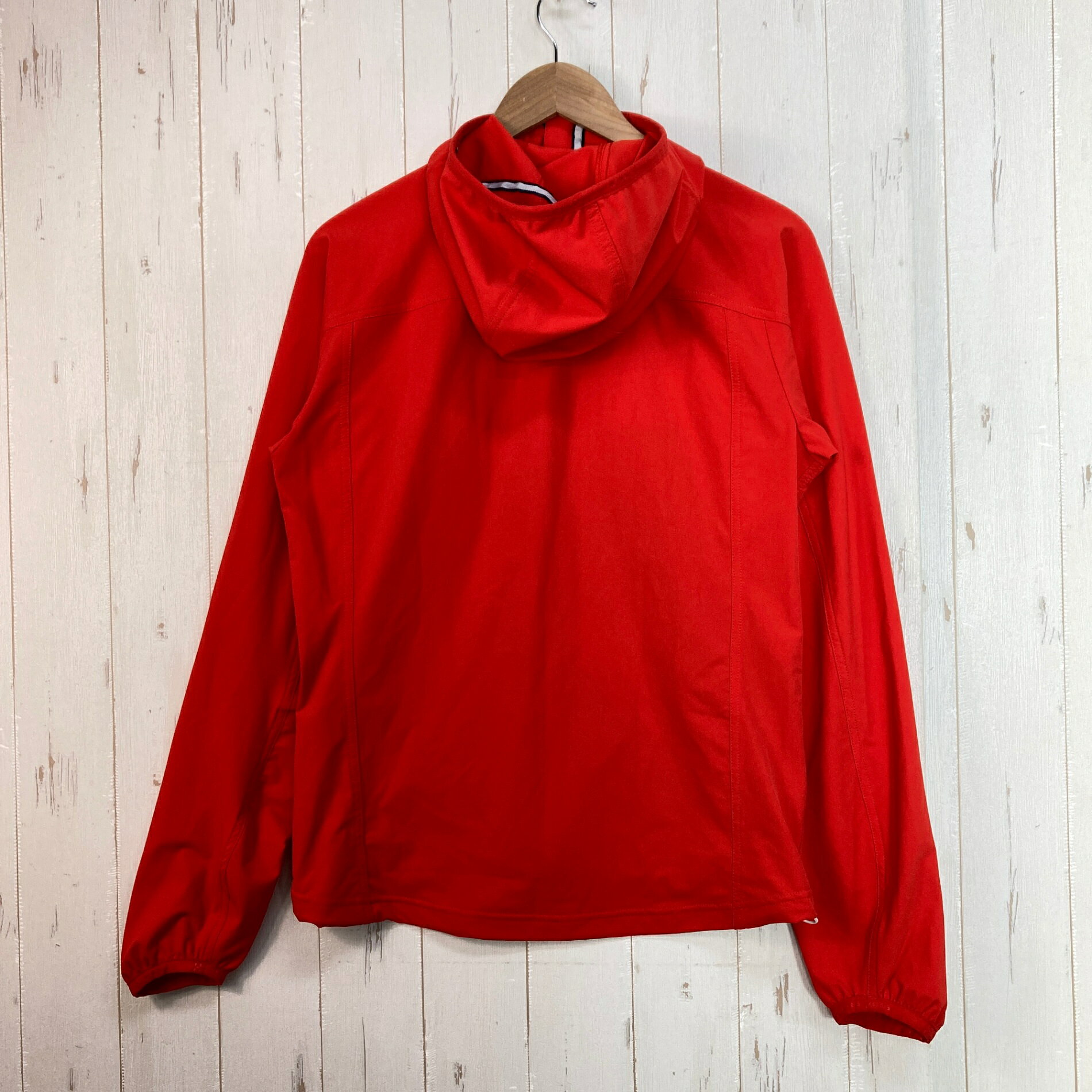 セカンドギア 2ndGear 楽天市場店の【Men's XS レッド系】 Haglofs ( ホグロフス ) ボア フード Boa Bood ソフトシェル フーディ ジャケット ナイロン ウェア トップス アウター ジャケット ソフトシェル z00060384 ソフトシェル アウター ジャケット トップス｜アングル2