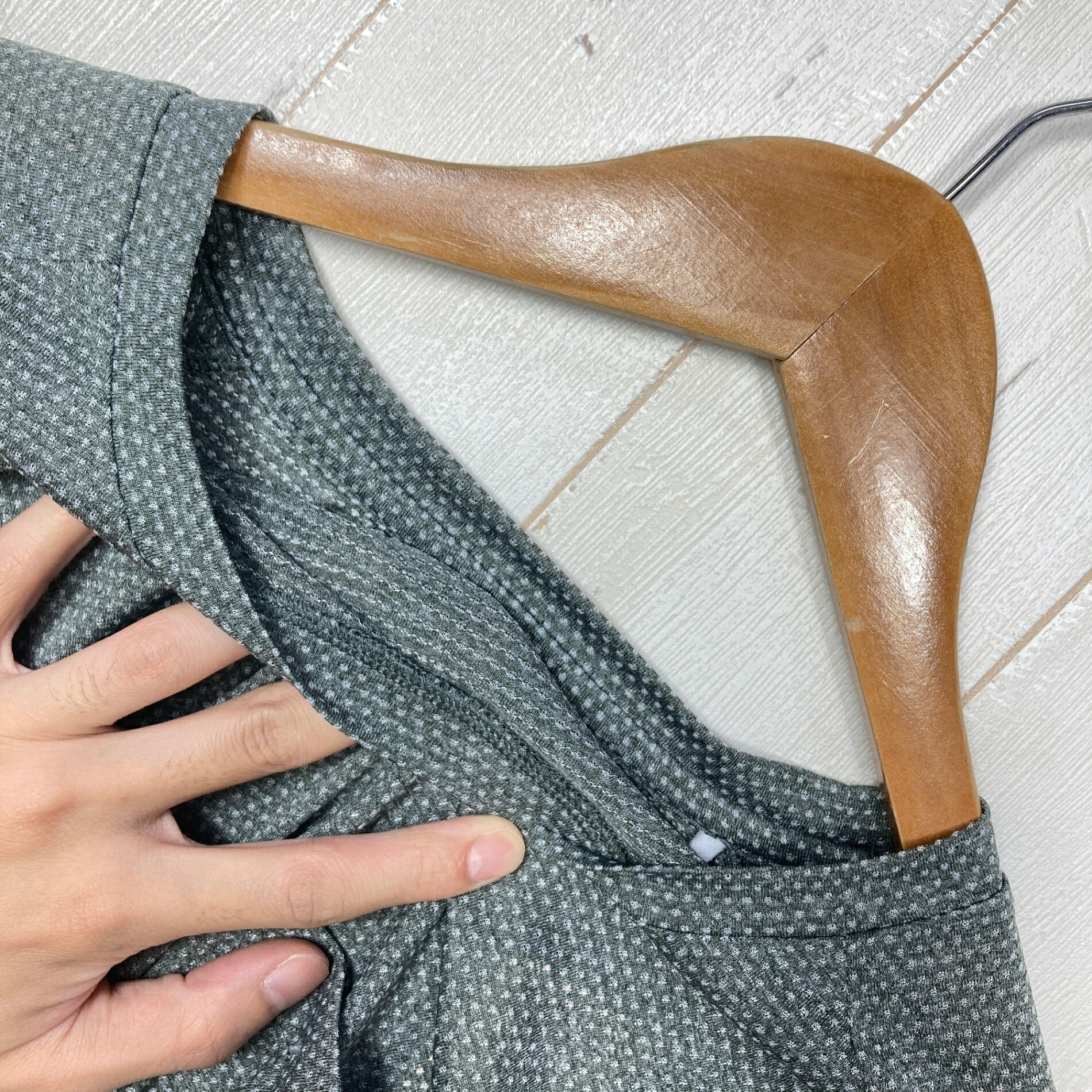 【Men's L グレー系】 Millet ( ミレー ) ヘザー メッシュ クルー ショート スリー...