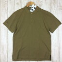 【未使用】 【MEN's M】 マウンテンカーキ バイソン ポロシャツ BISON POLO SHIRTS 希少モデル MOUNTAIN KHAKI MUSHROOM ブラウン系