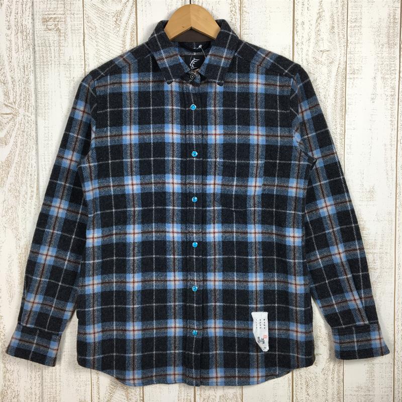   ティートンブロス ファラロン シャツ Farallon Shirt リサイクル ウール シャツ TETON BROS TB223-80W ブルー系