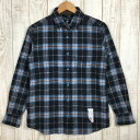 【中古】 【WOMEN's M】 ティートンブロス ファラロン シャツ Farallon Shirt リサイクル ウール シャツ TETON BROS TB223-80W ブルー系