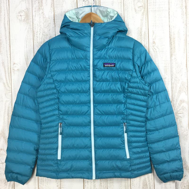 【中古】 【WOMEN 039 s S】 パタゴニア ダウン セーター フーディ Down Sweater Hoody 800FP ダウン ジャケット PATAGONIA 84711 TBGB ブルー系