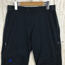 【中古】 【MEN's M】 ファイントラック フロウラップ パンツ エバーブレス防水 ストレッチ ソフトシェル FINETRACK FAM0903 ブラック系