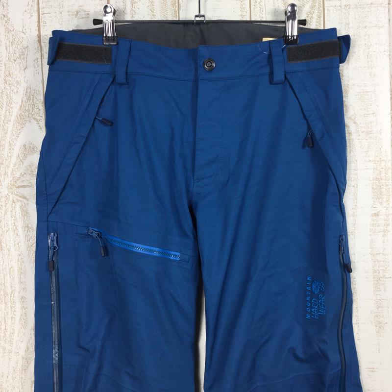 【中古】 【MEN 039 s S】 マウンテンハードウェア ストレート シューター パンツ Straight Chuter Pants スキー スノーボード ソフトシェル パンツ MOUNTAIN HARDWEAR OM6767 ブルー系