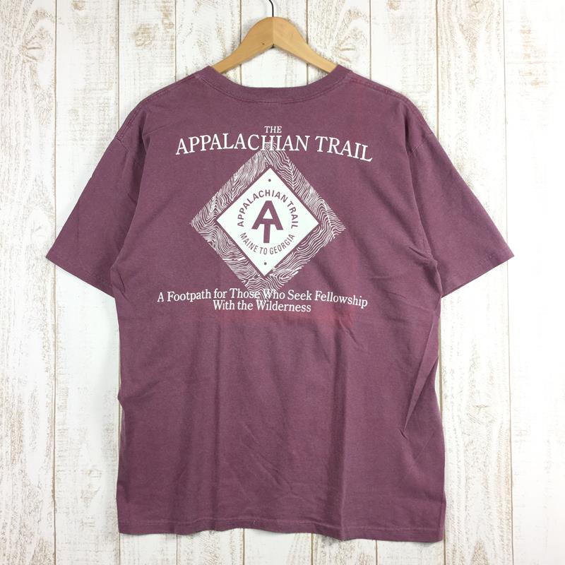   アパラチアン トレイル APPALACHIAN TRAIL AT 希少なアウトドアTシャツ パープル系