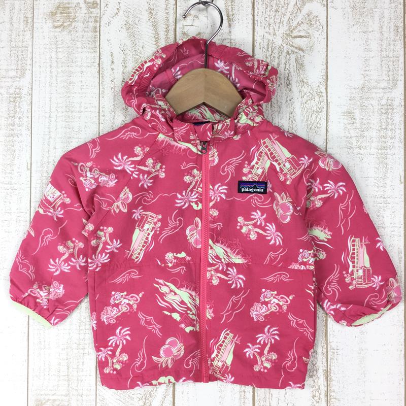 【中古】 【Baby's 12】 パタゴニア ベビー バギーズ ジャケット Baby Baggies Jacket PATAGONIA 60288 ピンク系