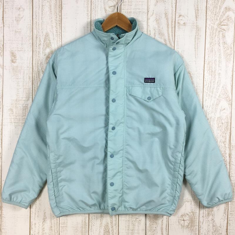   パタゴニア キッズ リバーシブル スナップ ジップ ジャケット Ks REVERSIBLE SNAP ZIP JACKET フリース 生産終了モデル 入手困難 PATAGONIA ブルー系