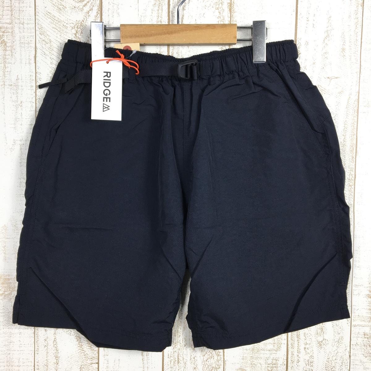 ̤ѡ UNISEX M åޥƥ󥮥 ١å ϥ 硼 Basic Hike Shorts 꺤 RIDGE MOUNTAIN GEAR Black ֥å