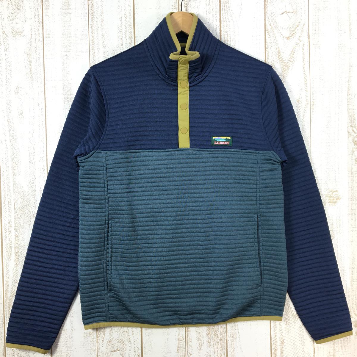   エルエルビーン エアーライト ニット プルオーバー カラーブロック Airlight Knit Pullover Colorblock ジャケット LLBEAN 506482/TK506482 ネイビー系