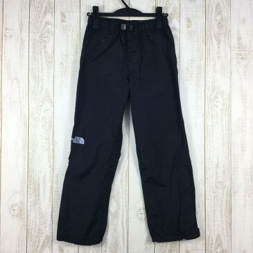 【中古】【KID's 150】ノースフェイス キッズ ドット ショット パンツ Kids Dot Shot Pant レインパンツ NORTH FACE NPJ61222 ブラック系