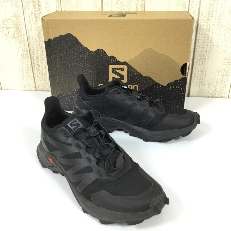 【中古】 【WOMEN's US7 UK5.5 EUR38 2/3 24.0cm】 サロモン スーパークロス ウィメンズ SUPERCROSS W トレイルランニングシューズ SALOMON L41008200 ブラック系
