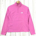 【中古】 【WOMEN 039 s S】 ノースフェイス TKA 100 1/4 ZIP フリース プルオーバー ジャケット 欧米規格モデル NORTH FACE F09C117 ピンク系