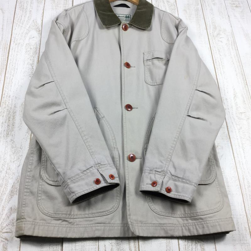 楽天市場 中古 Men S M エルエルビーン オリジナルフィールドコート ハンティングジャケット ダック カバーオール Llbean Ojv69 アイボリー系 セカンドギア 2ndgear 楽天市場店