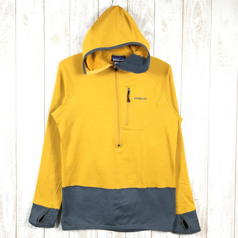 【中古】 【MEN's XS】 パタゴニア R1 フーディ R1 HOODY レギュレーター ポーラテックパワードライ PATAGONIA 40072 ATF オレンジ系 1