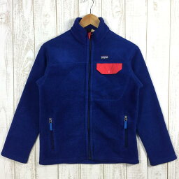 【中古】 【BOY's L】 パタゴニア ボーイズ シンチラ スナップT ジャケット Boys' Synchilla Snap-T Jacket フリース キッズ PATAGONIA 65645 CHB Channel Blue ネイビー系