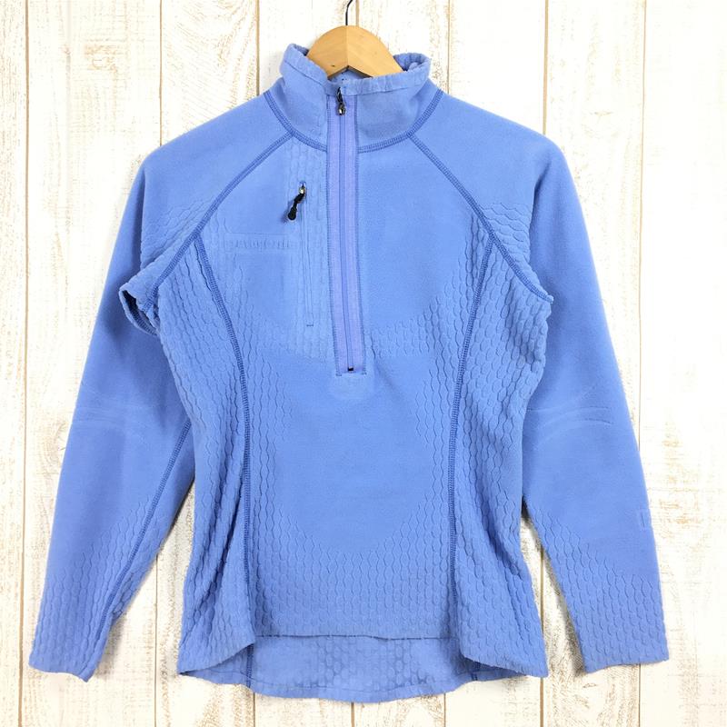 【中古】 【WOMEN 039 s XS】 パタゴニア アールワン ポイントファイブ プルオーバー R1.5 Pullover レギュレーター ポーラテック フリース PATAGONIA 40180 ブルー系