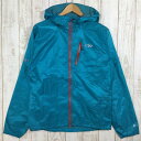 【中古】 【MEN 039 s S】 アウトドアリサーチ ヘリウム 2 ジャケット HELIUM II JACKET Pertex Shield 2.5L 防水透湿 レインシェル フーディ OUTDOOR RESEARCH 55230 ブルー系