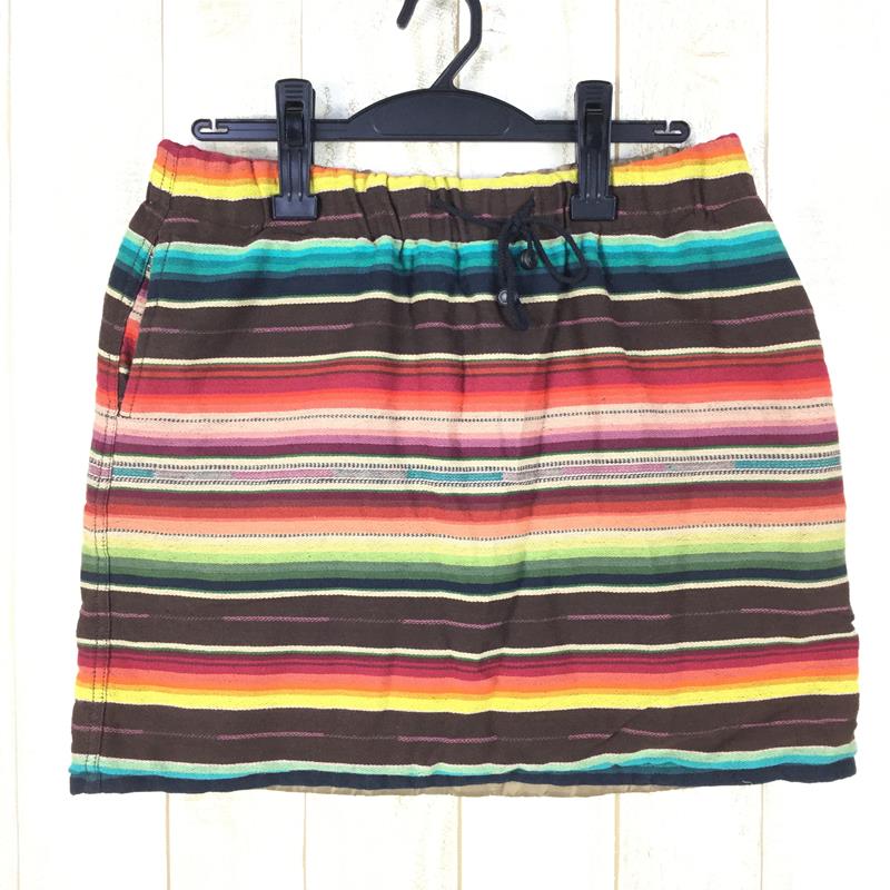 【中古】 【WOMEN 039 s M】 ワイルドシングス リバーシブル プリマロフト セラペ スカート REVERSIBLE PRIMALOFT SERAPE SKIRT パーテックス WILDTHINGS 10FWWT27 ベージュ系